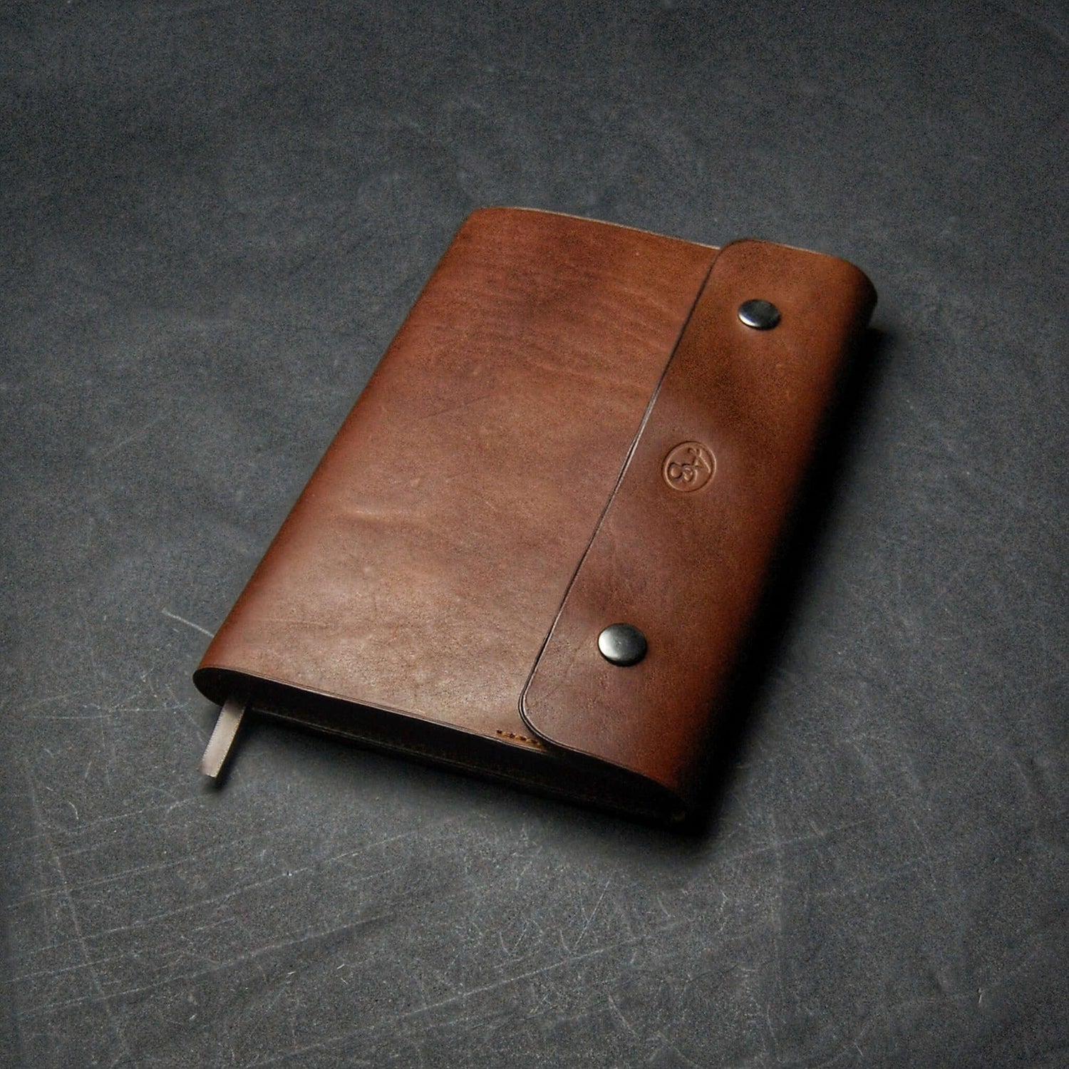 A5 Bovine Leather Notebook Cover