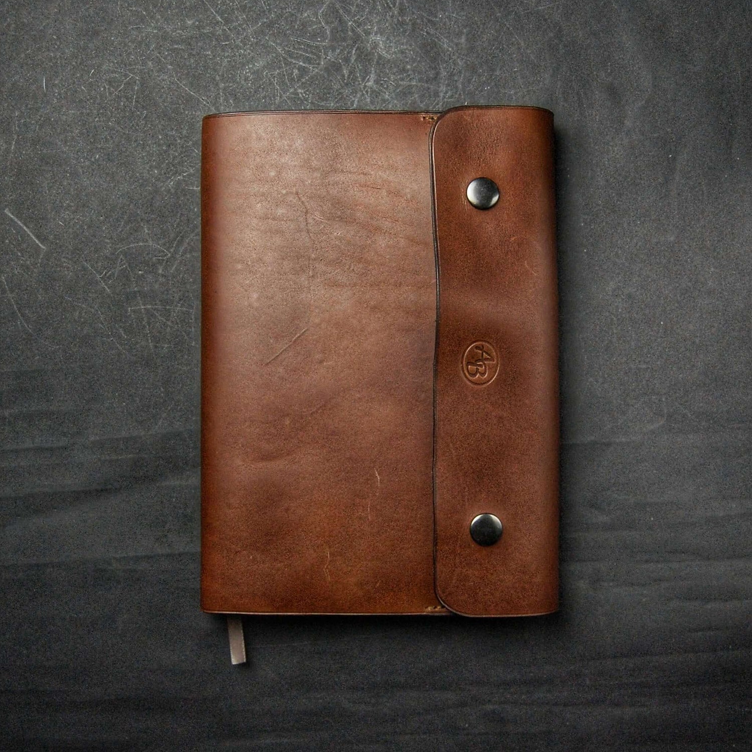 A5 Bovine Leather Notebook Cover